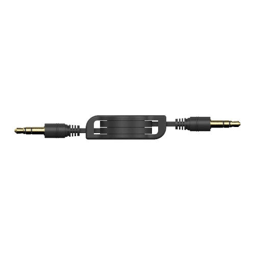 Verbatim 3.5mm AUX Audio Cable Retractable 75cm Black