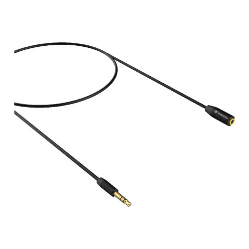 Verbatim 3.5mm AUX Audio Extension Cable 3m Black