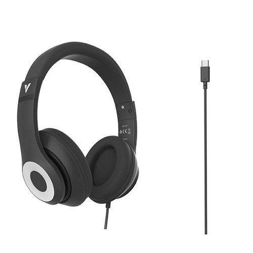 Verbatim Classic USB-C Audio Headphones Black