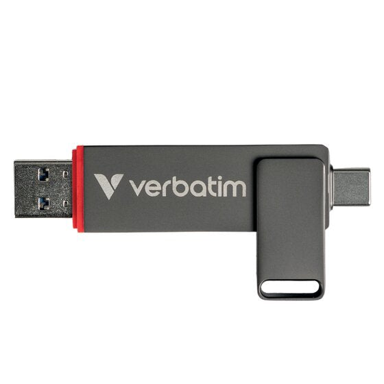 Verbatim Dual QuickStick SSD USB-A and USB-C 3.2 Gen1 256GB