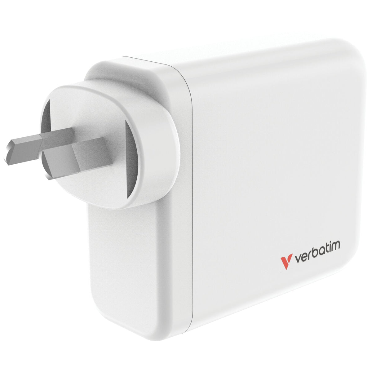 Verbatim GaN Wall Charger 4 Port 140W USB-A and USB-C