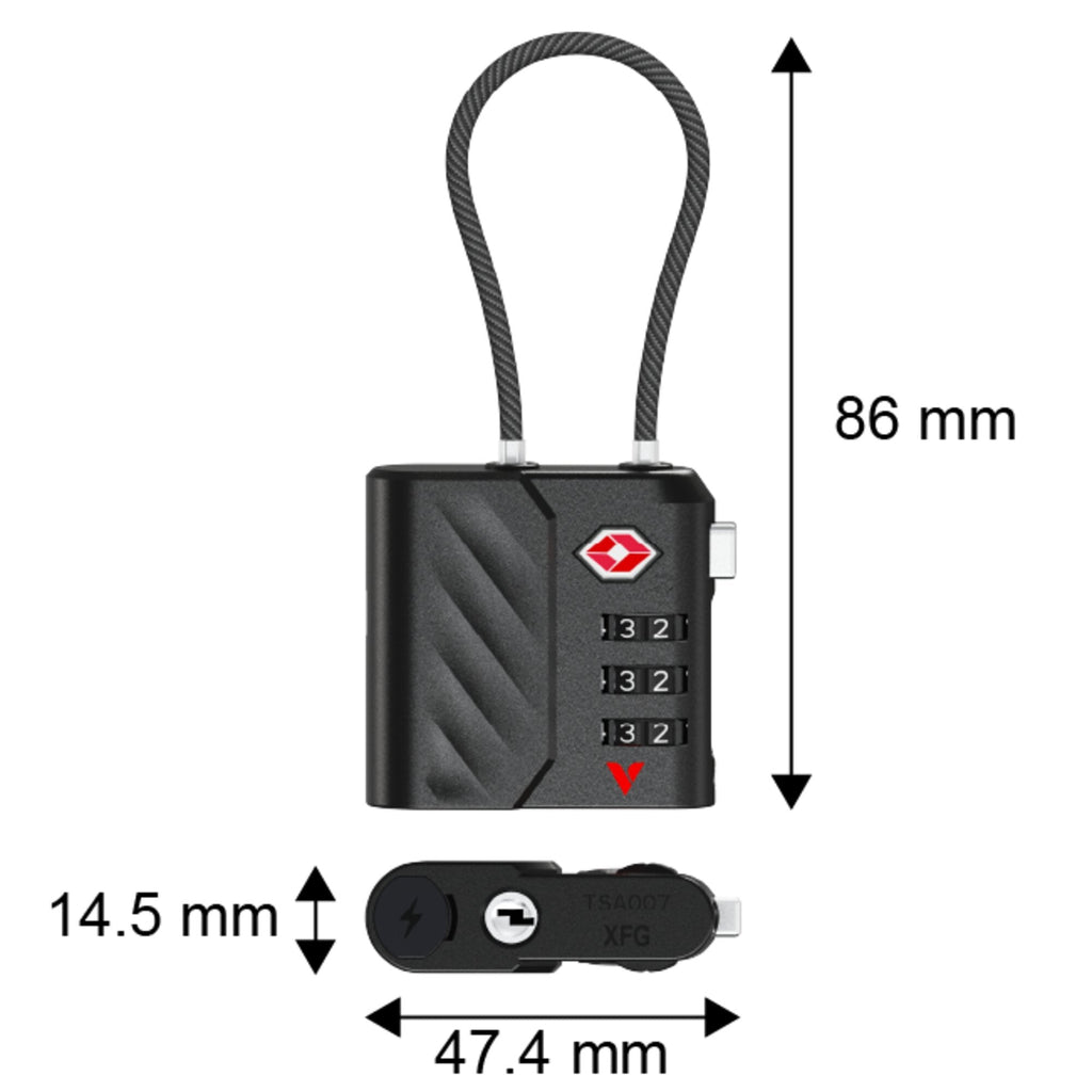 Verbatim My Finder Dual TSA Travel Lock