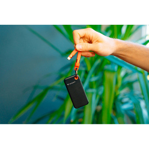 Verbatim Pocket SSD USB 3.2 Gen 2 1TB Black/Orange