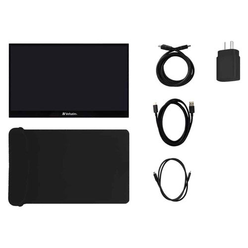 Verbatim Portable Touchscreen Monitor 15.6 Inch Full HD