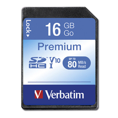 Verbatim Premium SDHC Card 16GB