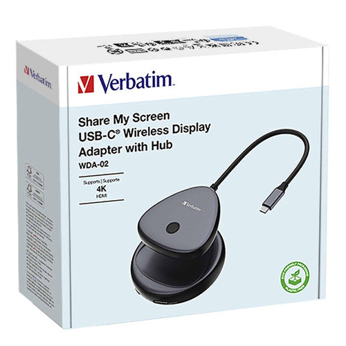 Verbatim Share My Screen 4K Wireless Adapter