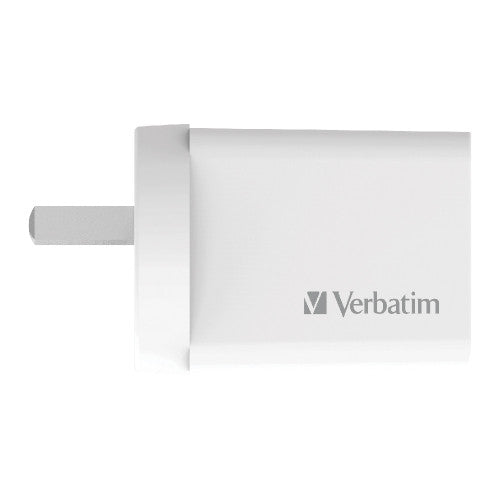 Verbatim Single Port USB Charger 2.4A White