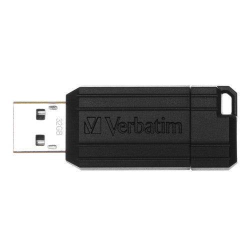 Verbatim Store n Go Pinstripe USB Drive Black 32GB