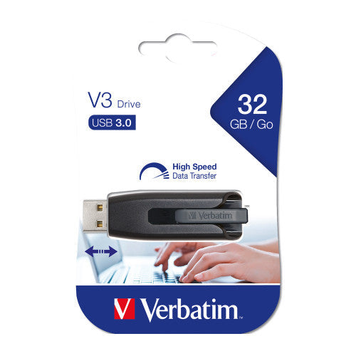 Verbatim Store n Go V3 USB 3.0 Drive 32GB Grey