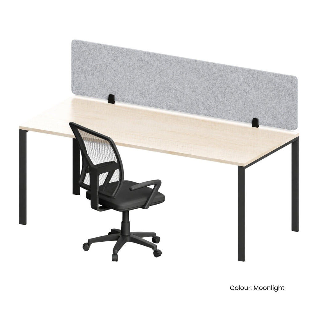 Visionchart DS24-SA-1840 SANA Serenity Desk Screen 24mm Above Desk 1800x400mm