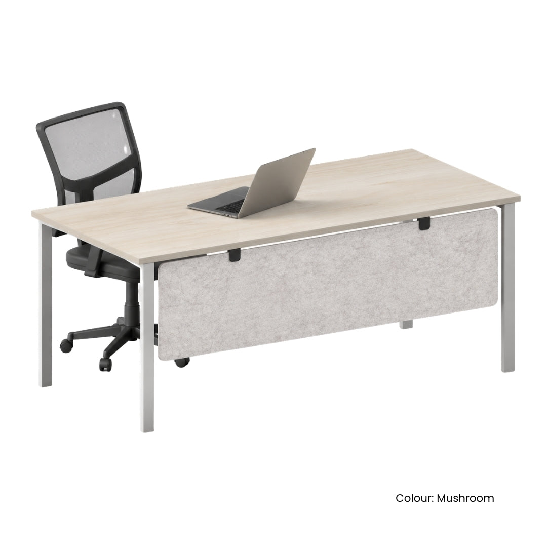 Visionchart DS12-SB-1560 SANA Serenity Desk Screen 12mm Below Desk 1500x600mm