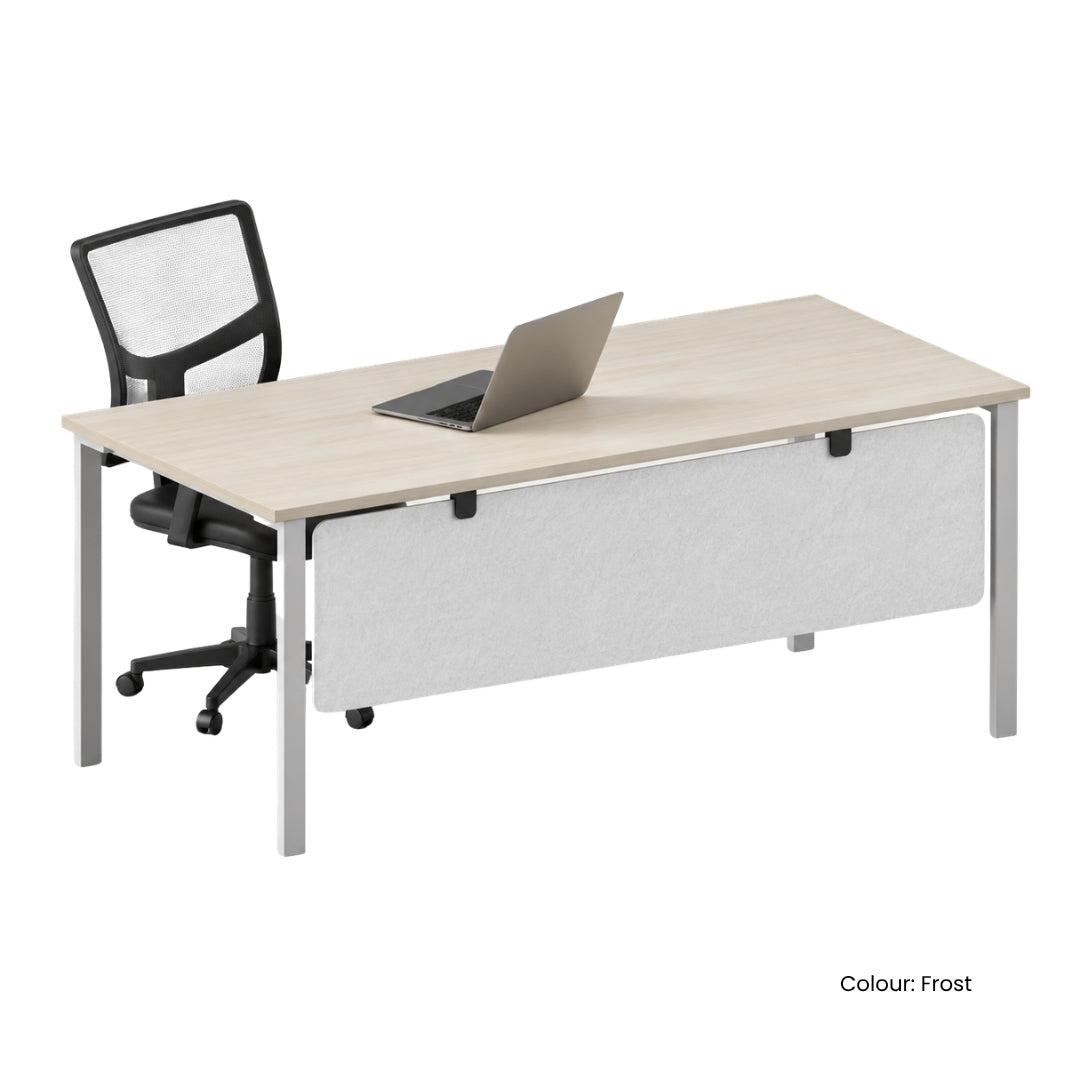 Visionchart DS12-SB-2440 SANA Serenity Desk Screen 12mm Below Desk 2400x400mm