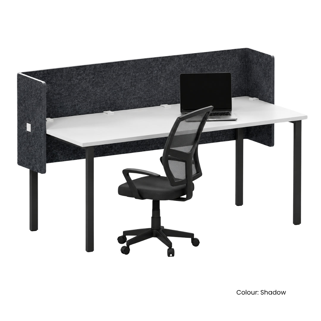 Visionchart DS24-UD-1860 SANA Serenity Desk Screen 24mm Above and Below Desk Surround