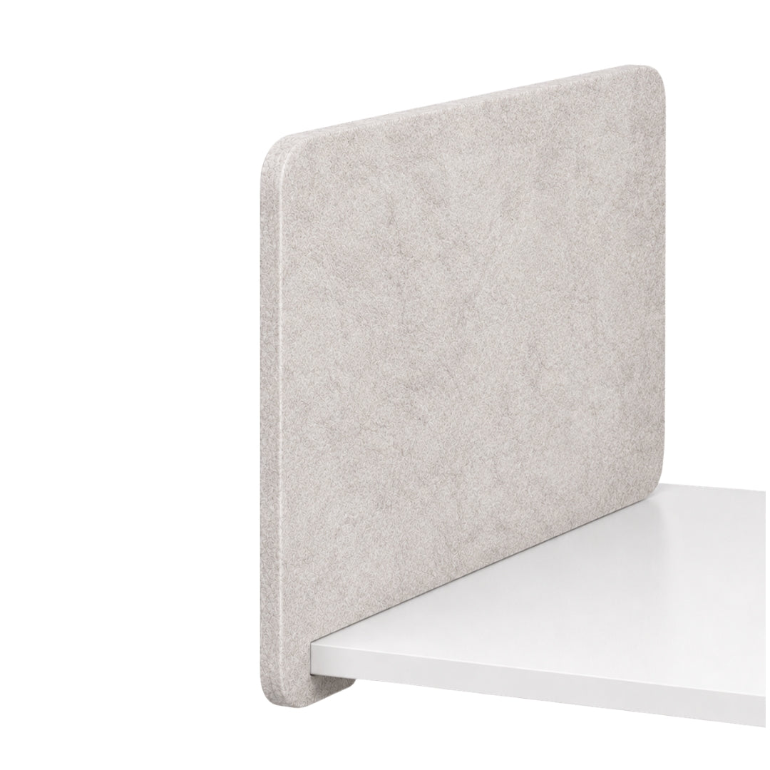 Visionchart DS24-SL-ALT8042-ML SANA Slide-On Acoustic Desk Divider Altitude 680 x 420mm Moonlight