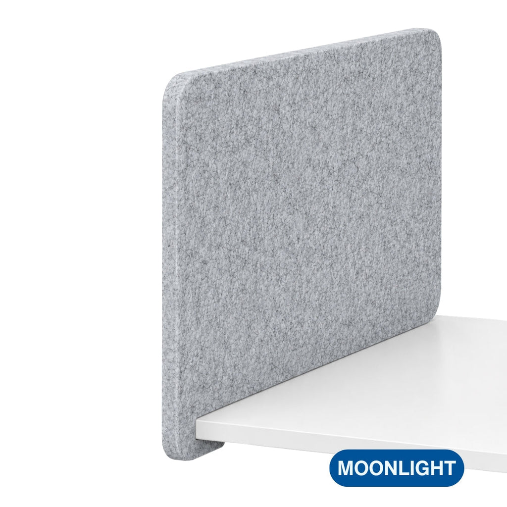 Visionchart DS24-SL-ALT8042-ML SANA Slide-On Acoustic Desk Divider Altitude 680 x 420mm Moonlight