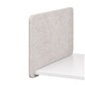 Visionchart DS24-SL-ALT8048 SANA Serenity Desk Screen 24mm Slide-On Divider 680x480mm Altitude Edge