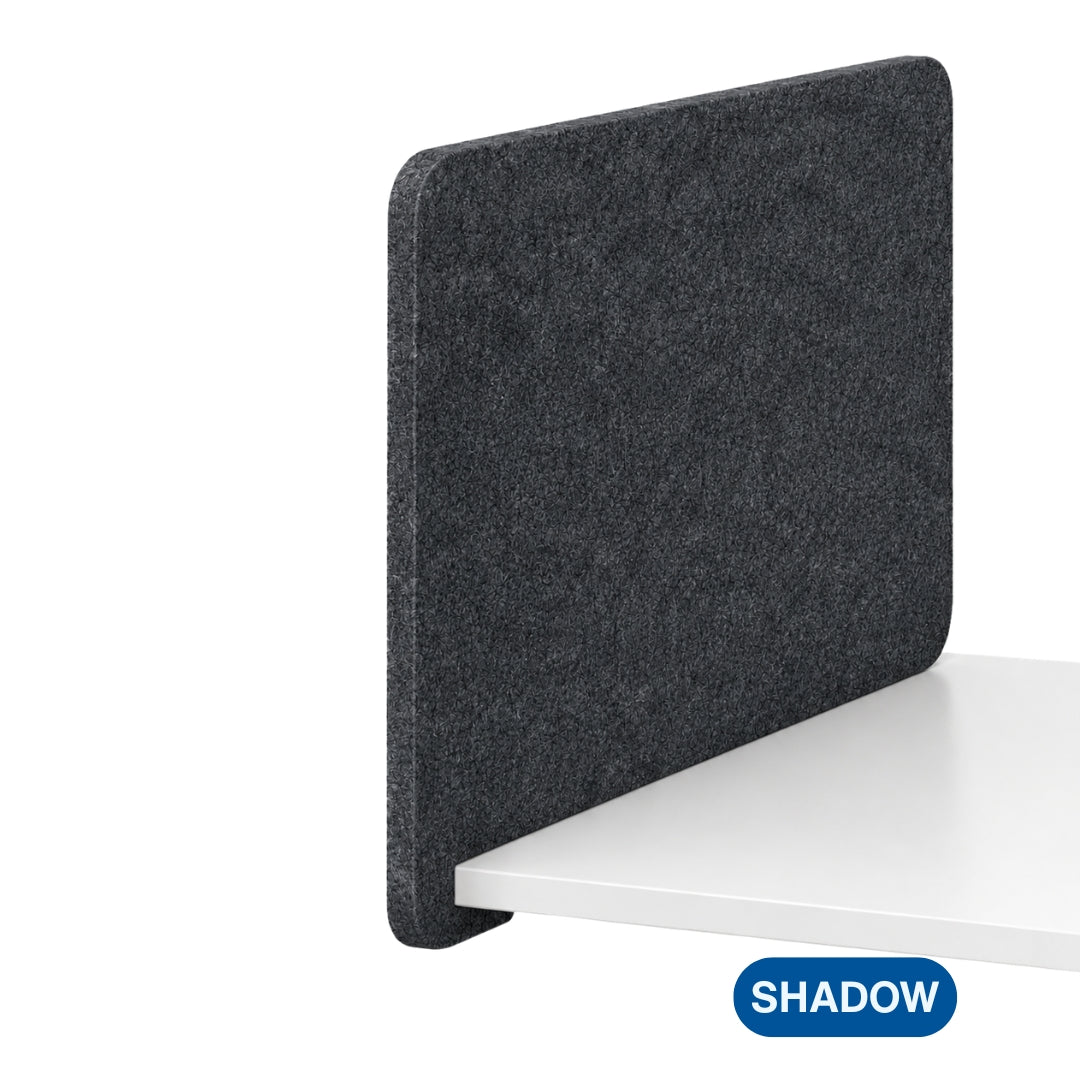Visionchart DS24-SL-ALT8048 SANA Serenity Desk Screen 24mm Slide-On Divider 680x480mm Altitude Edge