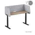Visionchart DS24-US-1275INC SANA Serenity Desk Screen 24mm Sit-Stand Slider Surround 1200x750x500mm
