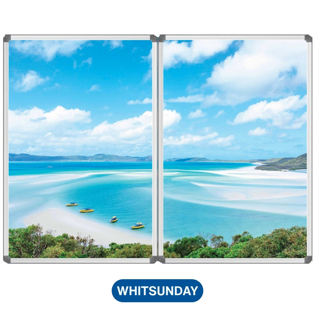 Visionchart MAG-VCAB Whiteboard Cabinet Custom Printed Magnet Sheets 550x850