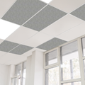 Sana Drop In Acoustic PET Ceiling Tile 1195 x 595 x 12mm Moonlight Pack of 8