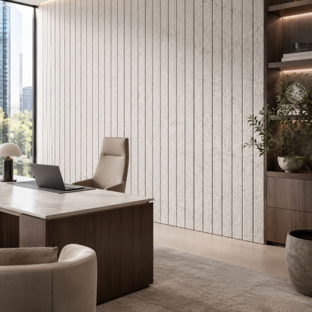 Visionchart SANA2612L-MU12 SANA Linea Acoustic Panel 12mm 2600x1200mm Mushroom 51