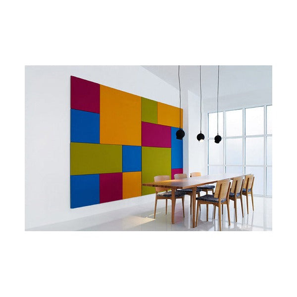 Visionchart UFF1590 Smooth Velour Unframed Wrapped Pinboard 1500 x 900mm