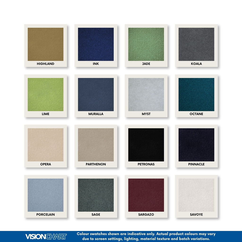 Visionchart UFF9060 Smooth Velour Unframed Wrapped Pinboard 900 x 600mm