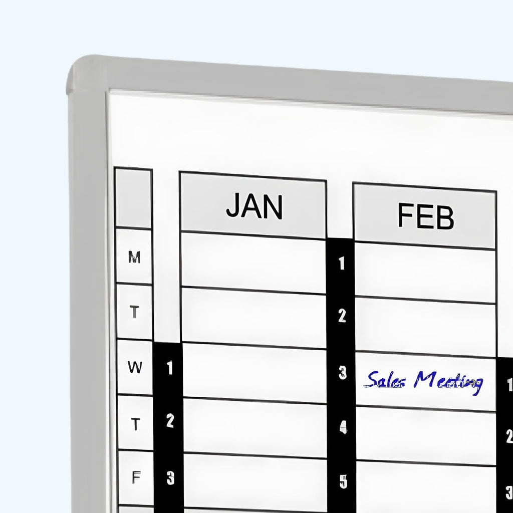 Visionchart VDP001 Perpetual Year Planner 1200 x 1200mm