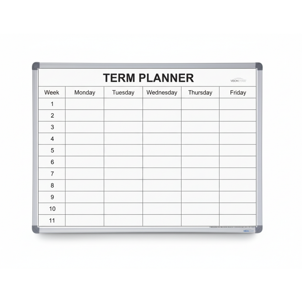Visionchart VDT100 School Planner 1 Term 1200 x 900mm