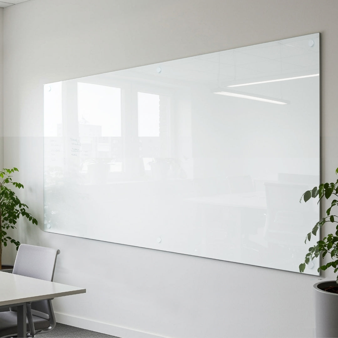 Visionchart VGB1590 Lumiere Magnetic Glassboard 1500 x 900mm White