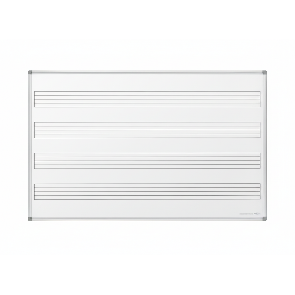Visionchart VMB1812 Magnetic Music Whiteboard 1800 x 1200mm