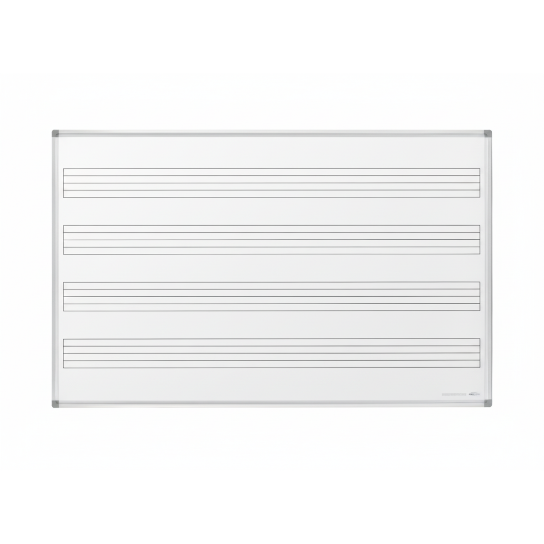 Visionchart VMB1812 Magnetic Music Whiteboard 1800 x 1200mm