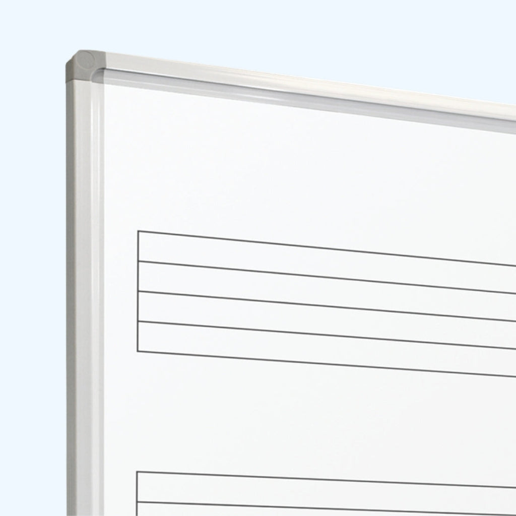 Visionchart VMB2412 Magnetic Music Whiteboard 2400 x 1200mm