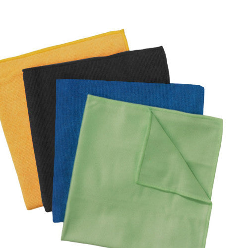 Visionchart Whiteboard Microfibre Cleaning Cloth 40 x 40cm Yellow Pack of 10