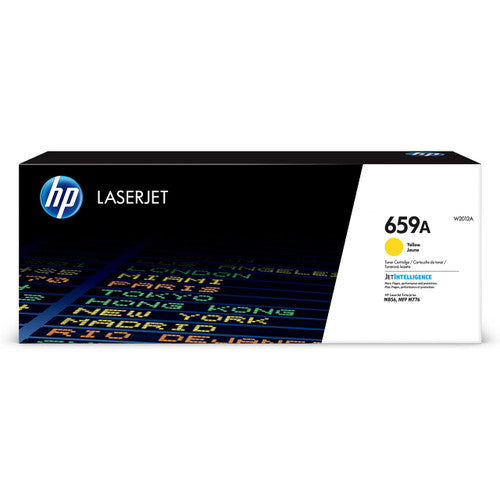 HP 659A Original LaserJet Toner Cartridge Yellow 13000 Pages