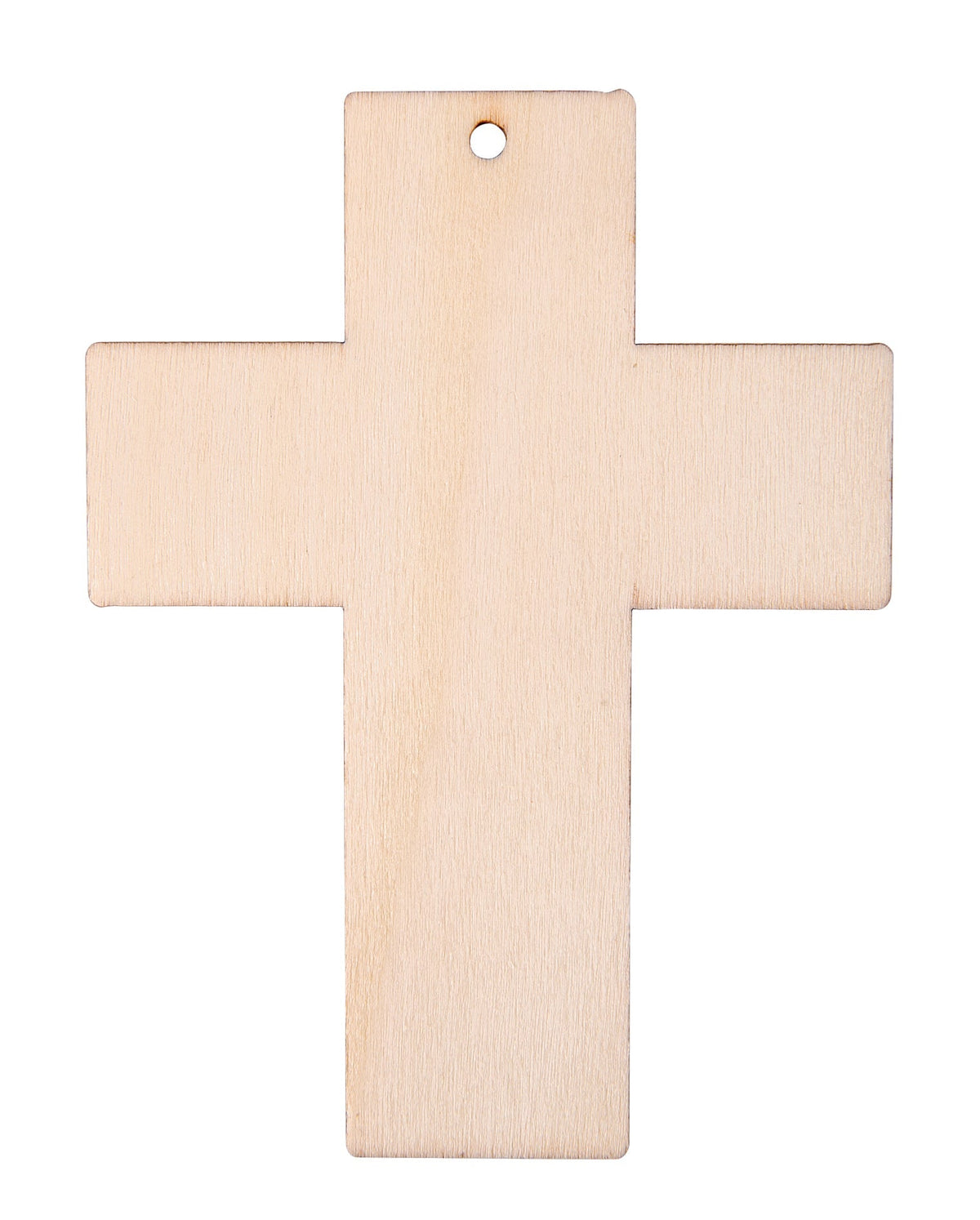 Zart DIY Wooden Cross Decorations Pack of 20 7.5 x 10cm 3mm Plywood