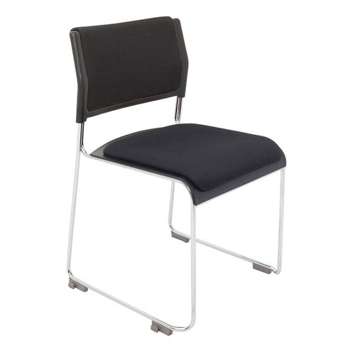Rapidline Seat Cushion Only Black Fabric for Wimbledon Chair