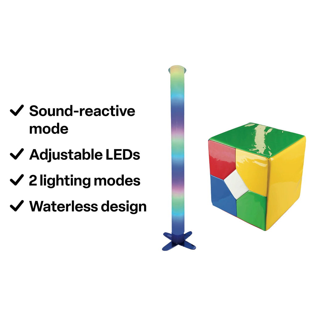 Waterless LED Tube 183cm with Extra Large Remote Cube Kit