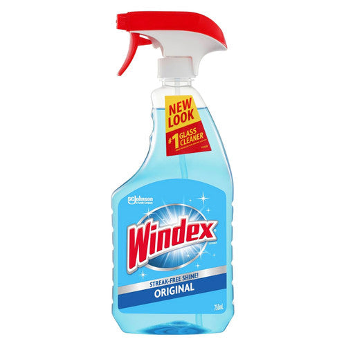 Windex Glass Cleaner Liquid 750ml x 6