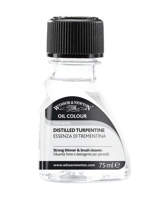 Winsor and Newton English Distilled Turpentine 75ml