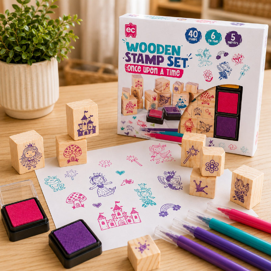 Wooden Stamp Set Once Upon A Time