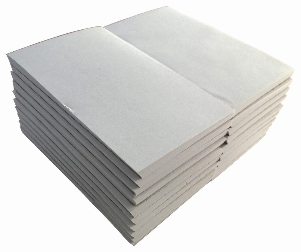 Writer Bank Office Pads Plain 100 Sheet 5 x 3 Inch 125 x 75mm Pack of 20