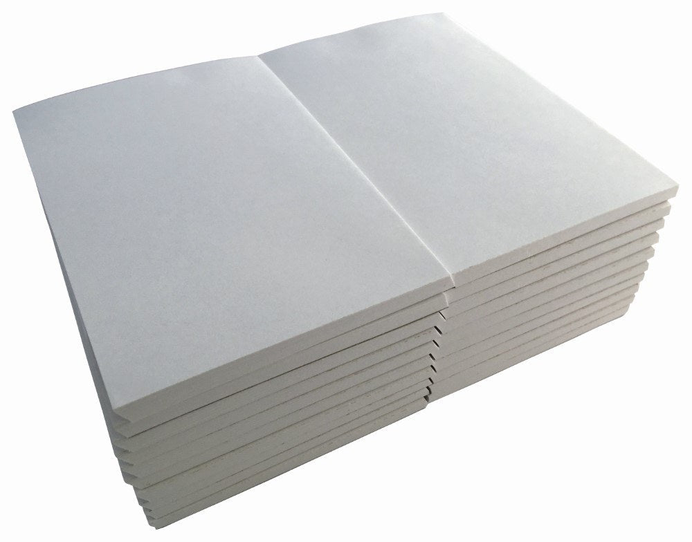 Writer Bank Office Pads Plain 100 Sheet 6 x 4 Inch 150 x 100mm Pack of 20