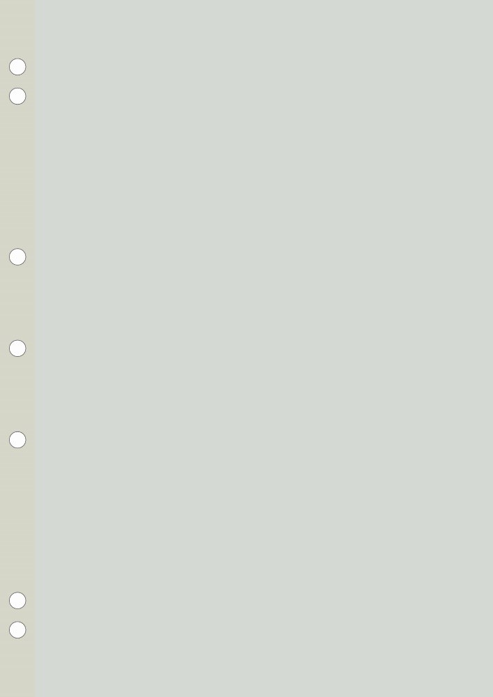 Writer A4 Reinforced Binder Refills Plain Refills Pack of 50 Sheets