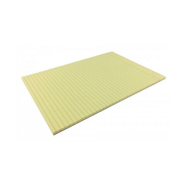 Writer Premium Bond Pad Ruled A4 Yellow 50 Leaf Double Sided Pack of 10