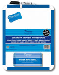 Writer Everyday Student Magnetic Whiteboard 360 x 280mm with Marker and Dog Bone Eraser Blue