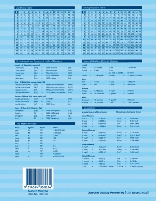 Writer Exercise Book 225 x 175mm 128 Page 8mm Ruled Plus Margin Pack of 10
