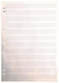 Writer Music Notepad A4 70gsm 50 Sheet 297 x 210mm