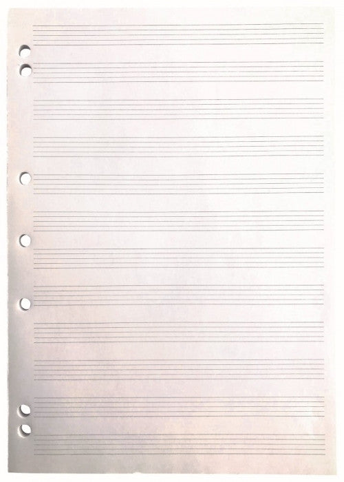 Writer Music Notepad A4 70gsm 50 Sheet 297 x 210mm