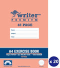 Writer Premium Exercise Book QLD Ruling Year 1 70gsm 48pg A4 Rainbow
